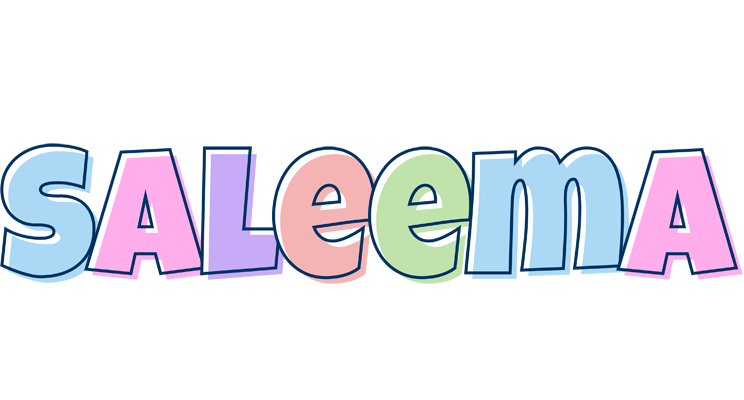 Saleema pastel logo