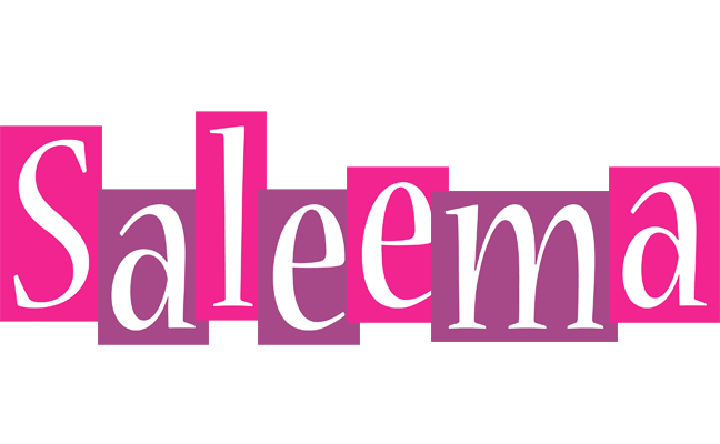 Saleema whine logo