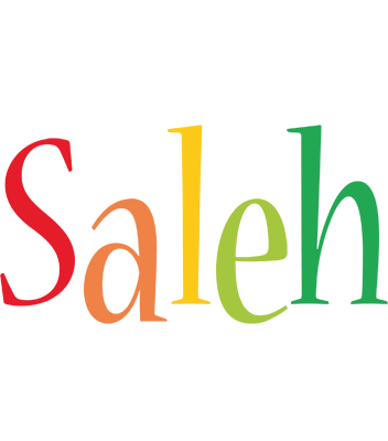 Saleh birthday logo