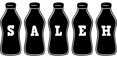 Saleh bottle logo