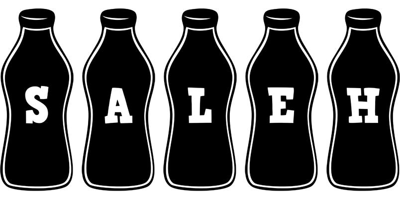 Saleh bottle logo