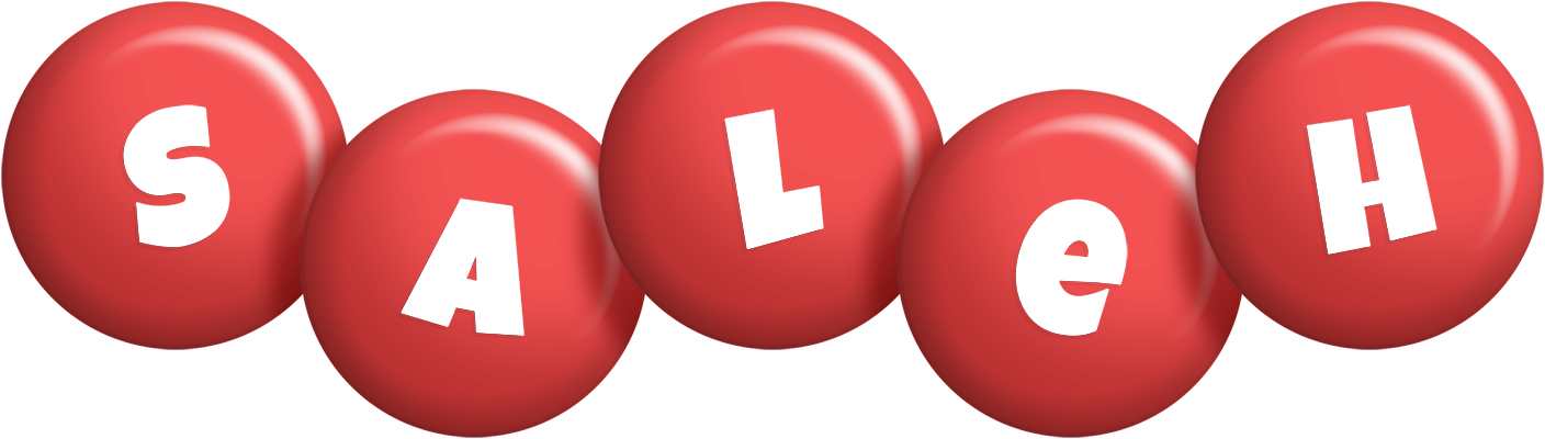 Saleh candy-red logo