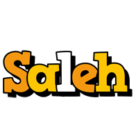 Saleh cartoon logo