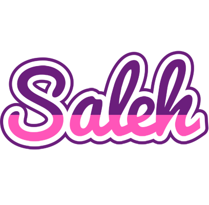 Saleh cheerful logo