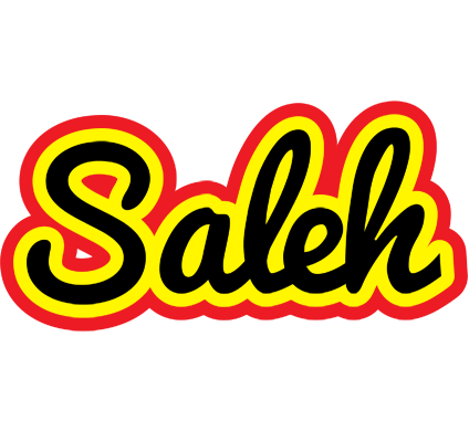 Saleh flaming logo