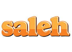 Saleh orange logo