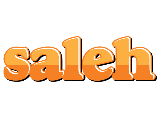 Saleh orange logo