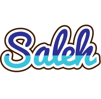Saleh raining logo