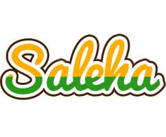 Saleha banana logo