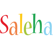 Saleha birthday logo