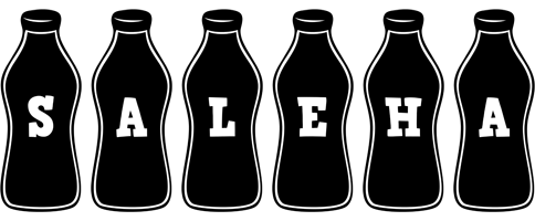 Saleha bottle logo