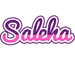 Saleha cheerful logo