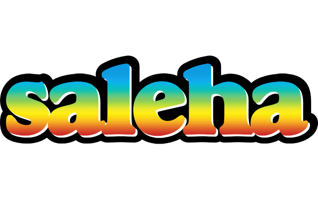 Saleha color logo