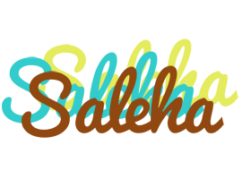 Saleha cupcake logo