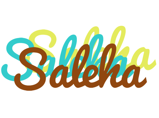 Saleha cupcake logo