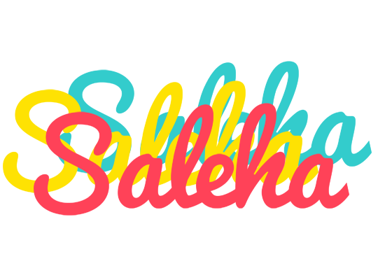 Saleha disco logo