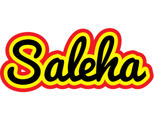 Saleha flaming logo