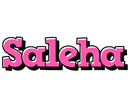 Saleha girlish logo