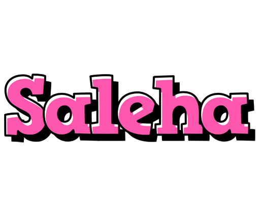 Saleha girlish logo