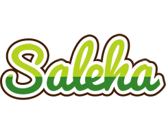 Saleha golfing logo