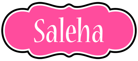 Saleha invitation logo