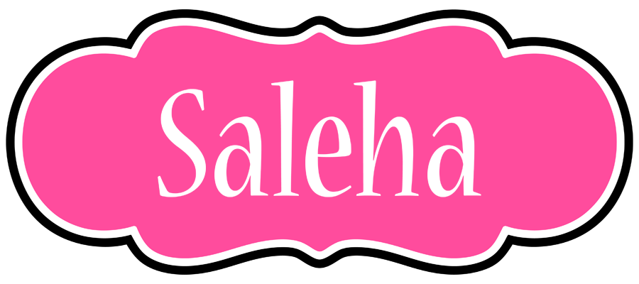 Saleha invitation logo