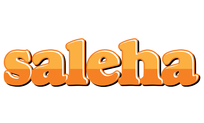 Saleha orange logo