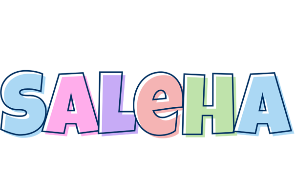 Saleha pastel logo