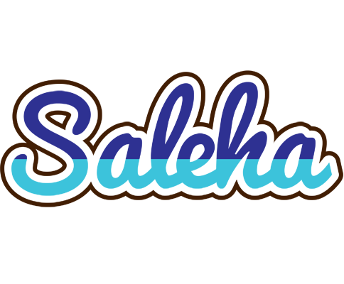 Saleha raining logo