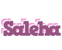 Saleha relaxing logo