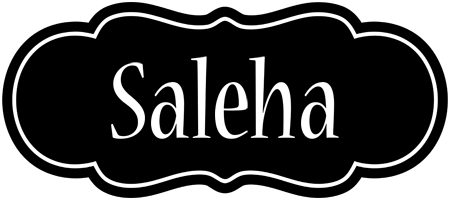 Saleha welcome logo