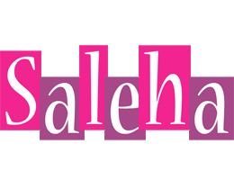 Saleha whine logo