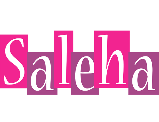 Saleha whine logo