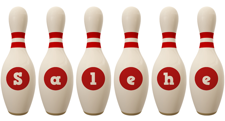 Salehe bowling-pin logo