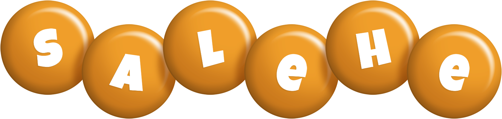 Salehe candy-orange logo