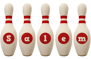 Salem bowling-pin logo