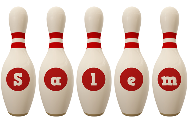 Salem bowling-pin logo