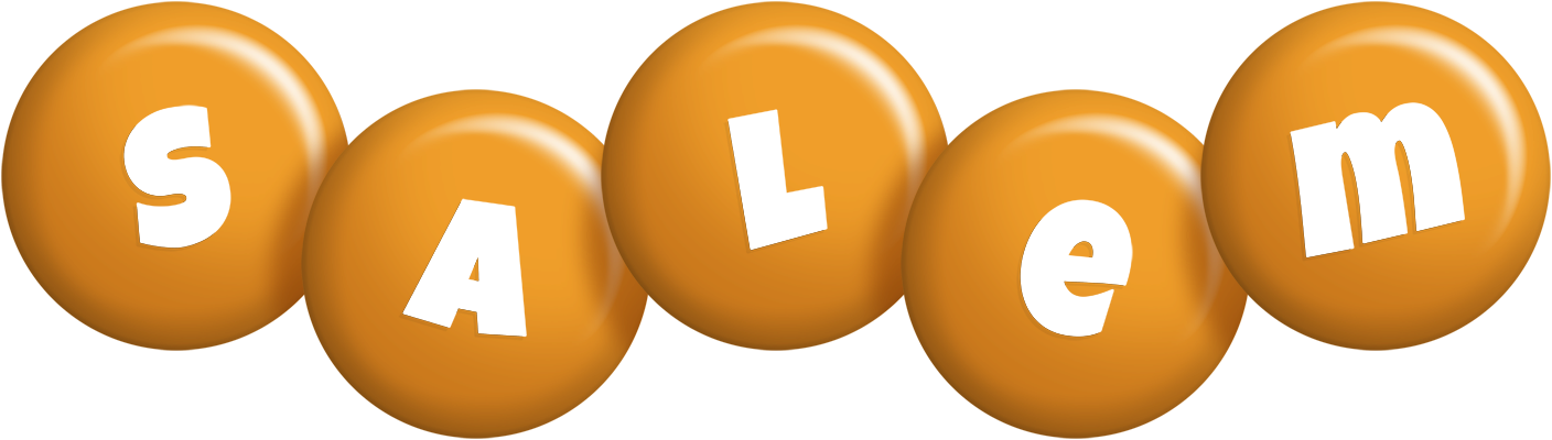 Salem candy-orange logo