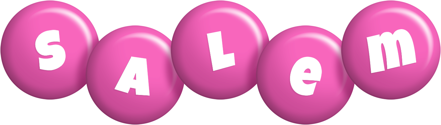 Salem candy-pink logo