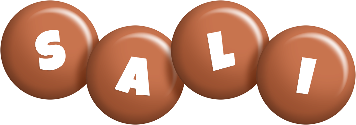 Sali candy-brown logo