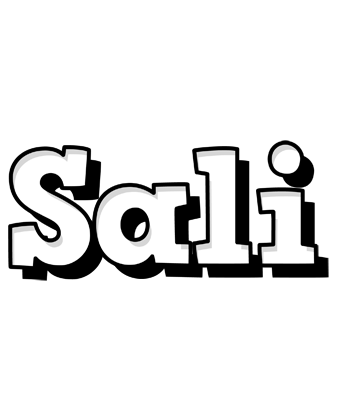 Sali snowing logo
