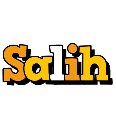 Salih cartoon logo