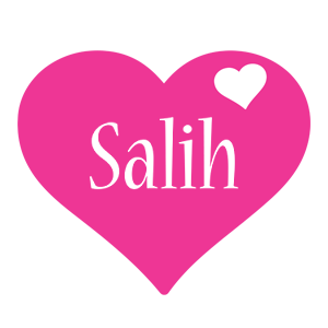 Salih love-heart logo