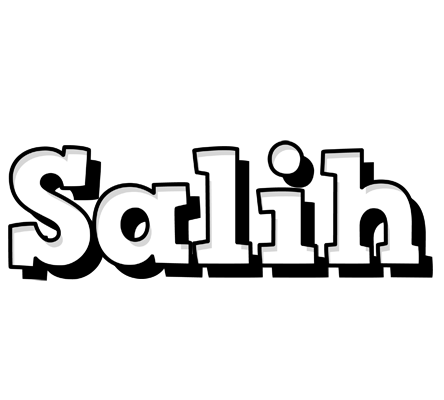 Salih snowing logo