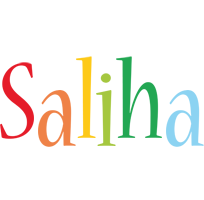 Saliha birthday logo