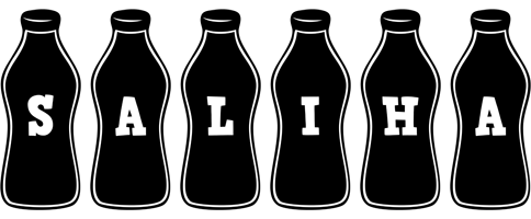 Saliha bottle logo