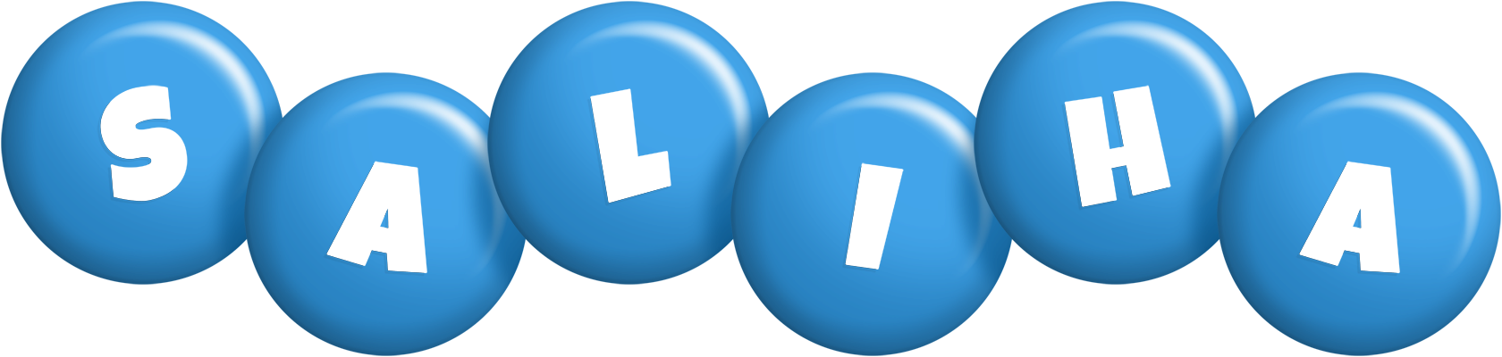 Saliha candy-blue logo