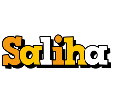 Saliha cartoon logo