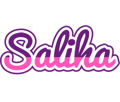 Saliha cheerful logo