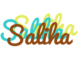 Saliha cupcake logo